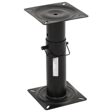 Adjustable Boat Seat Pedestal - 28-45.5 cm Steel | HipoMarket