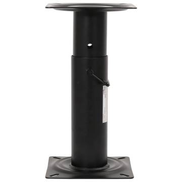 Adjustable Boat Seat Pedestal - 28-45.5 cm Steel | HipoMarket