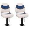 Adjustable 360° Boat Seats - 2 pcs with Pedestals