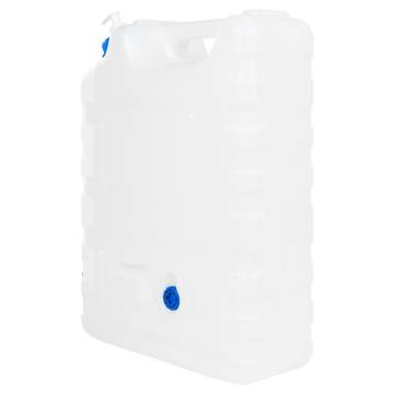 22L Water Container with Tap & Soap Dispenser - Durable & Portable