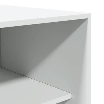 Wardrobe White 80x50x200 cm - Stylish & Durable Storage Solution