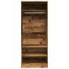 Stylish Wardrobe - Old Wood 80x50x200 cm - Hipomarket