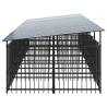 Outdoor Dog Kennel with Roof - Durable & Spacious | Hipo Market