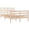 Solid Wood Pine Bed Frame 120x200 cm - Modern Design