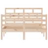 Solid Wood Pine Bed Frame 120x200 cm - Modern Design