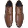 Mens Brown Lace-Up Business Shoes Size 42 | Hipomarket