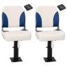 Adjustable 360° Boat Seats - 2 pcs with Pedestal | Hipo Market