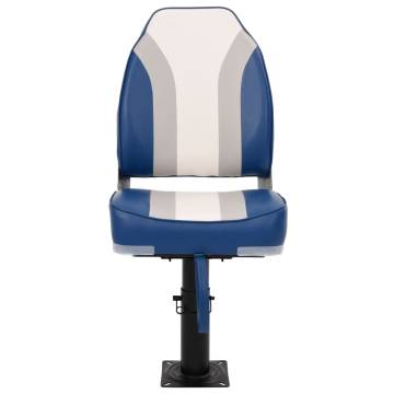 Adjustable Boat Seats with Pedestal - 360° Rotatable (2 pcs)