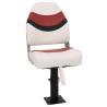 Height Adjustable 360° Rotatable Boat Seat with Pedestal