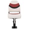 Height Adjustable 360° Rotatable Boat Seat with Pedestal