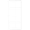 Sliding Door ESG Glass & Aluminium 90x205 cm - White