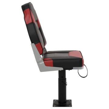 Adjustable Boat Seat with 360° Swivel - Comfort & Durability