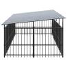 Outdoor Dog Kennel with Roof - Safety & Comfort | HipoMarket