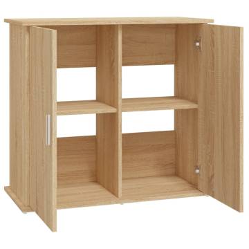 Aquarium Stand Sonoma Oak - Stylish & Durable 81x36x73 cm