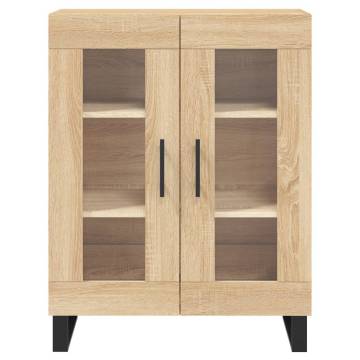 Elegant Highboard Sonoma Oak | 69.5x34x180 cm | Durable Design