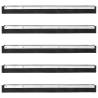 Floor Squeegee Heads 5 pcs - Steel & Rubber | Total Cleaning Aid