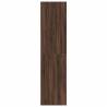 Brown Oak Wardrobe 80x50x200 cm - Durable & Stylish