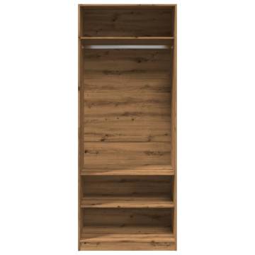 Wardrobe Artisan Oak 80x50x200 cm - Stylish Storage Solution