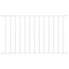  Fence Panel Powder-coated Steel 1.7x0.75 m White Colour white Size 1.7 x 0.75 m Quantity in Package 1 