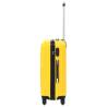 Durable Yellow Hardcase Trolley Set - 3 Pcs | HipoMarket UK