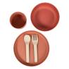 Bo Jungle 5 Piece Baby Tableware Set - CPLA Terracotta