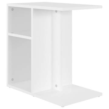 Trendy White Side Table | 50x30x50 cm | Hipomarket UK