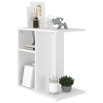 Trendy White Side Table | 50x30x50 cm | Hipomarket UK