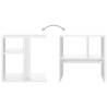 Trendy White Side Table | 50x30x50 cm | Hipomarket UK