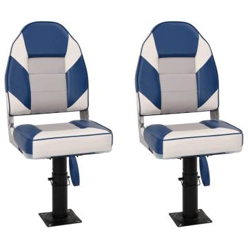 Adjustable Boat Seats with Pedestal - 360° Rotation | HipoMarket