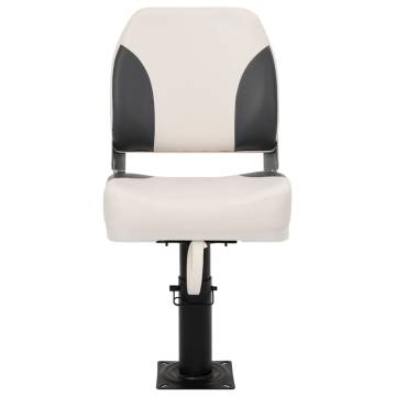 Adjustable Boat Seat with Pedestal & 360° Rotation | HipoMarket