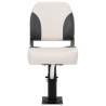 Adjustable Boat Seat with Pedestal & 360° Rotation | HipoMarket