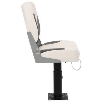 Adjustable Boat Seat with Pedestal & 360° Rotation | HipoMarket