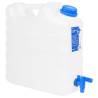 17L Transparent Water Container with Tap - Durable & Portable