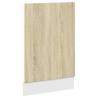 Dishwasher Panel Sonoma Oak 45x3x67 cm | HipoMarket