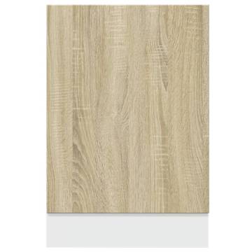 Dishwasher Panel Sonoma Oak 45x3x67 cm | HipoMarket