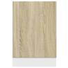 Dishwasher Panel Sonoma Oak 45x3x67 cm | HipoMarket