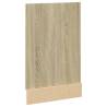 Dishwasher Panel Sonoma Oak 45x3x67 cm | HipoMarket