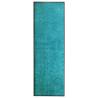 Doormat Washable Cyan 60x180 cm Colour cyan Size 60 x 180 cm Quantity in Package 1 