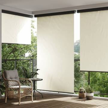 Balcony Side Awning 175x250 cm Cream - Stylish Privacy Solution