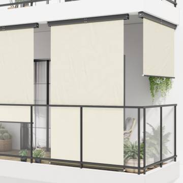 Balcony Side Awning 175x250 cm Cream - Stylish Privacy Solution