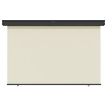 Balcony Side Awning 175x250 cm Cream - Stylish Privacy Solution