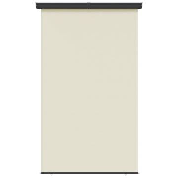 Balcony Side Awning 175x250 cm Cream - Stylish Privacy Solution