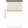 Balcony Side Awning 175x250 cm Cream - Stylish Privacy Solution