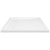 Shower Base Tray with Dots White 90x90 cm | Hipomarket