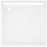 Shower Base Tray with Dots White 90x90 cm | Hipomarket