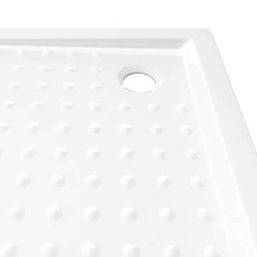 Shower Base Tray with Dots White 90x90 cm | Hipomarket