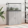 Aquarium Stand Grey Sonoma 81x36x73 cm - Durable & Stylish