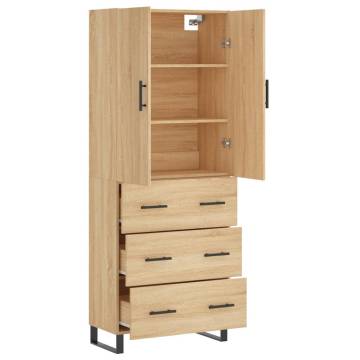 Highboard Sonoma Oak - Stylish Storage & Elegance | HipoMarket