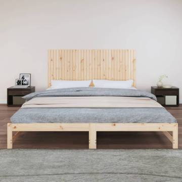 Elegant Solid Pine Wall Headboard | 204x3x90 cm