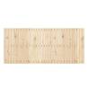 Elegant Solid Pine Wall Headboard | 204x3x90 cm